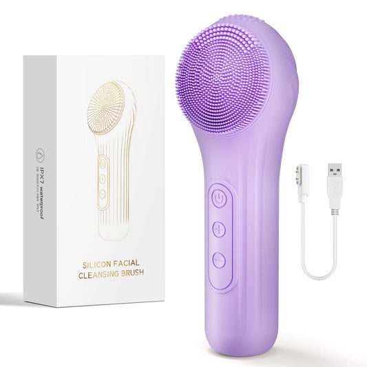 Electric Sonic Waterproof Facial Cleansing Brush