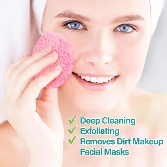 Reusable Facial Cleaning Sponge Pads