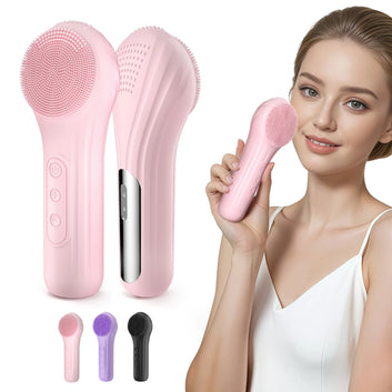 Electric Sonic Waterproof Facial Cleansing Brush